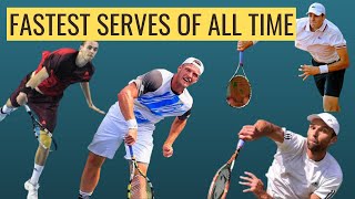 Top 4 FASTEST Tennis Serves Ever Recorded [upl. by Nitsyrk]