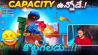 That is My Capacity🔥😎  Free Fire Telugu  MBG ARMY [upl. by Valera]