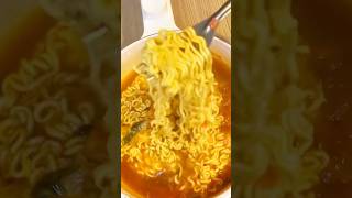 My Favourite Korean Instant Noodle Hack Shin Ramen shinramen koreannoodles spicynoodle shorts [upl. by Foushee]