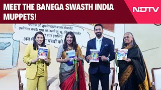 Meet The Banega Swasth India Muppets [upl. by Oilut]