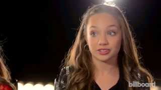 Maddie Ziegler amp Mackenzie Ziegler Discuss quotChandelierquot quotDance Momsquot amp More [upl. by Annocahs520]