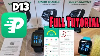 NEW FITPRO Smart Watch SetUp Mobile App  Full Tutorial On How To Set A Smart Bracelet Watch [upl. by Asirram]