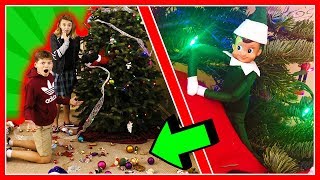 WHO DESTROYED OUR CHRISTMAS  Mystery Elf 2  We Are The Davises [upl. by Arbba]