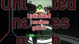 Unlimited nanites glitch in no mans sky nomansky nms gaming [upl. by Obau]