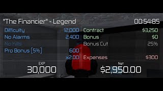 Entry Point The Financier Legend Stealth Speedrun 005485 [upl. by Tamis]