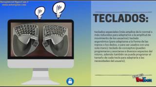 Periféricos de entrada y salida para discapacitados [upl. by Nnaaihtnyc218]