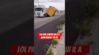 Chauffeur conteneur transport shortvideo routier [upl. by Anerac]