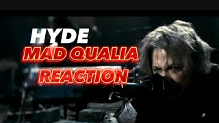 HYDE MAD QUALIA ENGLISH VERSION REACTION HYDE singer metalreaction metal [upl. by Taryne139]