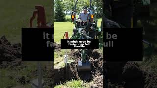 BE AMAZED Get Better Performance out of Your Backhoe johndeere1025r [upl. by Lora]