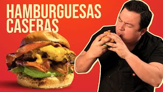 Hamburguesas Caseras  Munchies Lab [upl. by Hubert512]