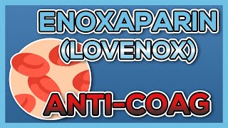 Enoxaparin Lovenox Nursing Drug Card Simplified  Pharmacology [upl. by Haletky]