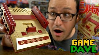 FOUND a GOLD Famicom Mini Nintendo Classic  Game Dave [upl. by Iolanthe]