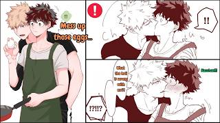 Bakudeku  New Life Together Breakfast amp Bonding 💥🍳❤️ English Comic Dub [upl. by Gaskins]