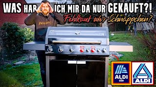 Der ALDI Gasgrill im HÄRTETEST dem Hype gerecht Enders Boston Pro [upl. by Eilsil319]