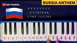 Not Pianika Lagu Kebangsaan Rusia  Russia National Anthem USSR [upl. by Nappie856]