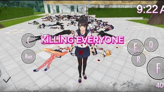 Killing everyone Yandere Chan simülatör 13 yandere simülatör [upl. by Gnehc879]