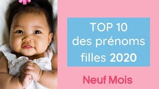 Top 10 des prénoms de filles 2020 [upl. by Janine]