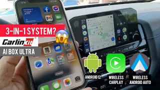 Latest Carlinkit AI Box Ultra  3in1 Smart System for your Car [upl. by Krug523]