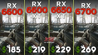 RX 6600 vs RX 6600 XT vs RX 6650 XT vs RX 6700  Tested in 15 games [upl. by Hessler]