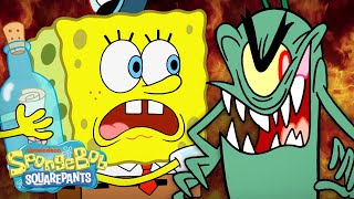 COUNTING Every Time Someone Says quotPlanktonquot  45 Minute Compilation  SpongeBob [upl. by Wivinia]