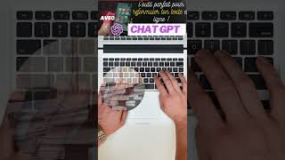 quotChat GPT  la solution rapide et gratuite pour reformuler tes textes en lignequot [upl. by Lahpos]