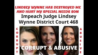 LINDSEY WYNNE HAS DESTROYED ME AND HURT MY SPECIAL NEEDS SON [upl. by Kecaj]