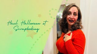 Haul Halloween et Scrapbooking [upl. by Eselehs740]