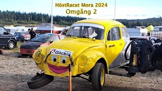 Folkrace Incar  Höstracet 2024  Mora  Omgång 2  VW Bubbla [upl. by Jacobsen]