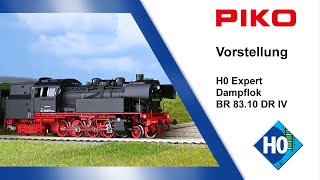 PIKO V097 H0 Expert Dampflok BR 8310 50630 [upl. by Nosauq]