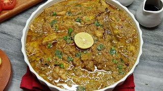 restaurant style madrasi chicken handi recipe FoodfastPk [upl. by Eikin391]