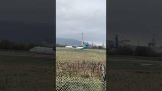 Aer Lingus Regional landing at BHD 2 [upl. by Nobie]