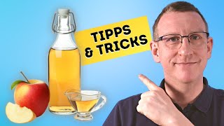 Apfelessig  Tipps und Tricks zur richtigen Anwendung [upl. by Brahear]