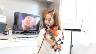 Nakashima Mica  Snow Flower violin solo [upl. by Ennayk105]