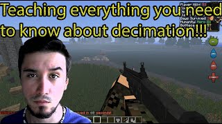 THE BEST APOCALYPSE MOD minecraft decimation mod showcase [upl. by Piderit]