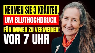 3 Wunderkräuter zur Sofortigen Senkung von Blutdruck amp Arterien – Barbara ONeills Geheimnisse [upl. by Eioj]