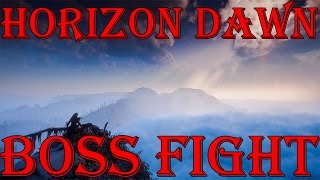 Horizon Zero Dawn  Max Difficulty Deathbringer Boss Fight [upl. by Hunfredo]