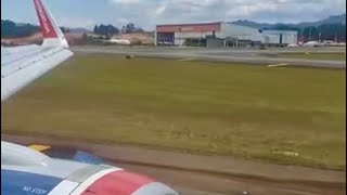 En Vivo Aterrizaje Vuelo Inaugural JetSMART Colombia de Bogota a Medellín [upl. by Sedgewake89]