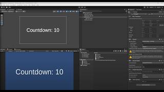 Timer in Unity Countdown Timer Tutorial  Part 1 [upl. by Nimaynib]