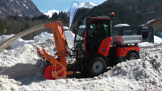 Holder C 270  Kahlbacher Snow Blower [upl. by Haon834]