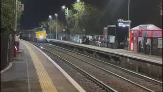 class 45 thrash with tones through mytholmroyd station [upl. by Esila]