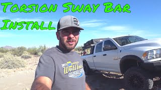 Thuren Fab Active Rate Sway Bar Install [upl. by Scotti825]