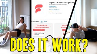 Organic Fit App 2 Week Review  Is It Worth It For Weight Loss [upl. by Annoled440]