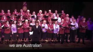 The ISS sings We are Australian with the Sydney Staff Songsters in Sydney Australia [upl. by Cut521]