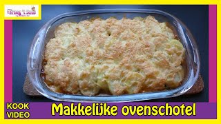 Makkelijke Ovenschotel  kookvideo [upl. by Niamart]