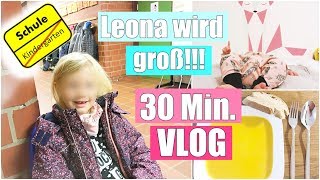 Ein emotionaler Tag 😭  Schulanmeldung von Leona  Wandbild im Babyzimmer  XXL VLOG  Isabeau [upl. by Manville]