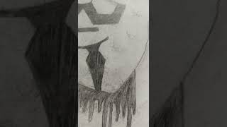 Joker drawing🃏😈 joker shorts youtubeshorts art [upl. by Sula]