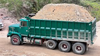 OVERLOAD TRUCKS POZZOLAN MINING  S3•E10 [upl. by Malissa]