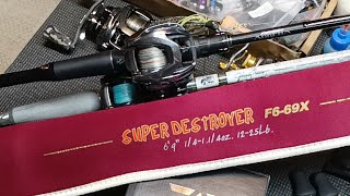 Megabass Super Destroyer P5 STEEZ Limited SV TW Full BOUGIE [upl. by Aneba]