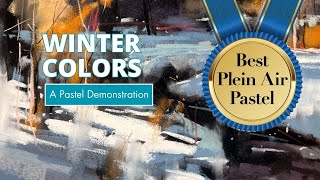 Winter Colors Free Pastel Demonstration [upl. by Guthry]