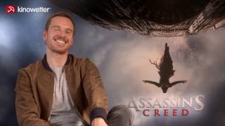 Interview Michael Fassbender ASSASSINS CREED [upl. by Deckert]